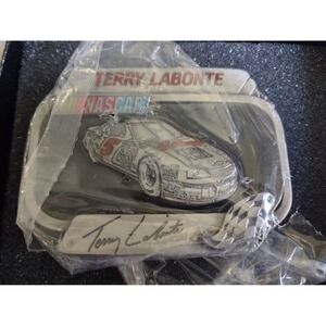 Vintage Terry Labonte Nascar Belt Buckle Limited Edition #861 NIB